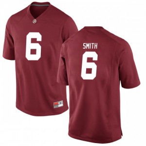 Men Alabama Crimson Tide Devonta Smith #6 College Crimson Game Football Jersey 508771-861
