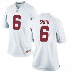Women Alabama Crimson Tide Devonta Smith #6 College White Game Football Jersey 618546-502