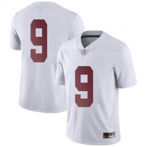 Youth Alabama Crimson Tide Bryce Young #9 College White Limited Football Jersey 646579-468
