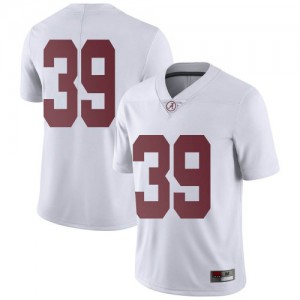Youth Alabama Crimson Tide Carson Ware #39 College White Limited Football Jersey 601654-402