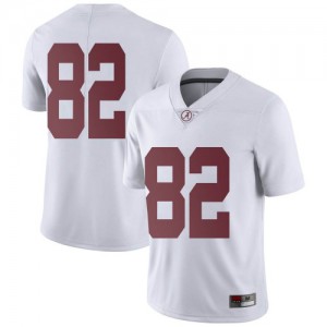Youth Alabama Crimson Tide Chase Allen #82 College White Limited Football Jersey 141982-364
