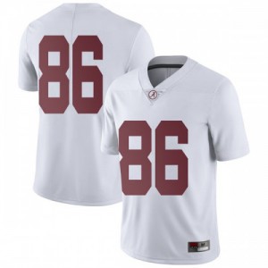 Youth Alabama Crimson Tide Connor Adams #86 College White Limited Football Jersey 177005-982