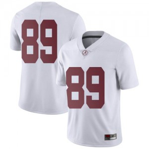Youth Alabama Crimson Tide Grant Krieger #89 College White Limited Football Jersey 454926-556