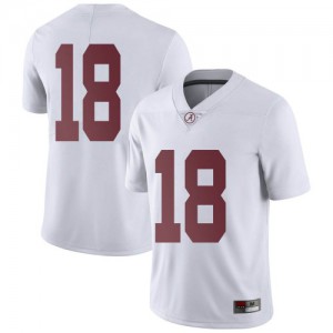 Youth Alabama Crimson Tide Labryan Ray #18 College White Limited Football Jersey 442018-397