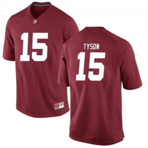 Youth Alabama Crimson Tide Paul Tyson #15 College Crimson Replica Football Jersey 474626-318