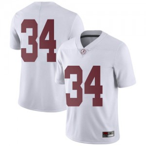 Youth Alabama Crimson Tide Quandarrius Robinson #34 College White Limited Football Jersey 417838-404